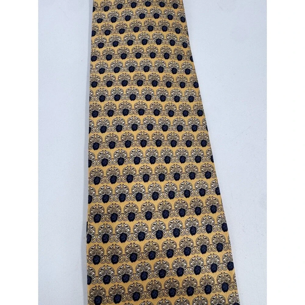 VINTAGE Di  Moggio Tie 100% Silk Korea Made Necktie Business GEOMETRIC
